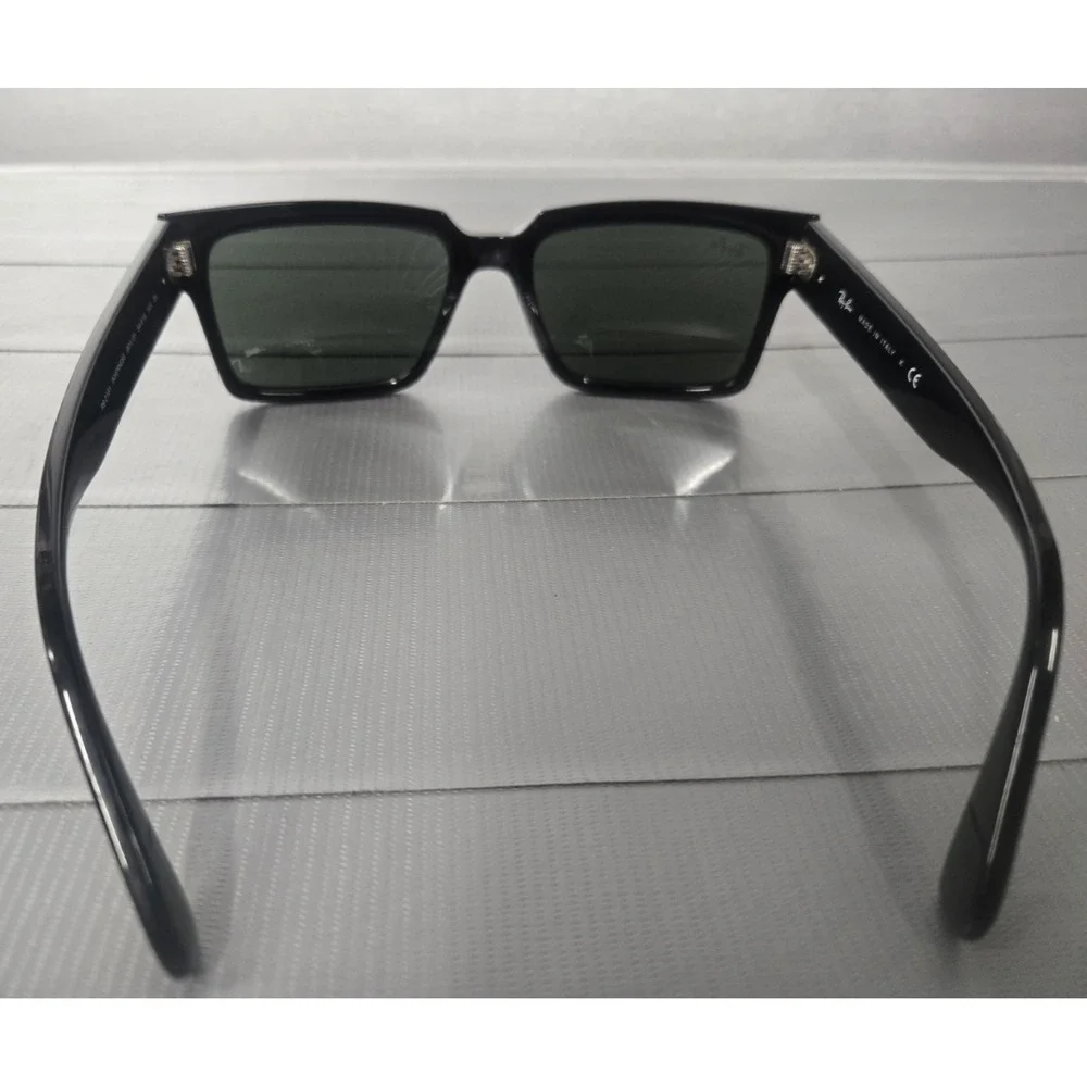 Ray-Ban RB2191 90131 Inverness Polished Black/Green Classic  Sunglasses